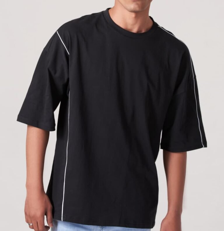  Plain Lines Oversized T-shirt