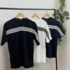 2 Pieces Combo - Three Stripes oversized T-shirt